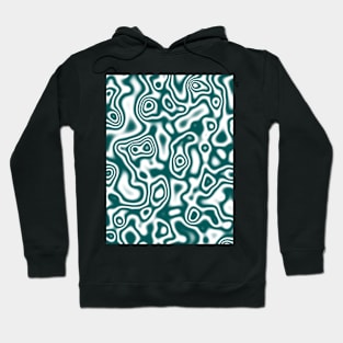 flow of different colored liquids Hoodie
